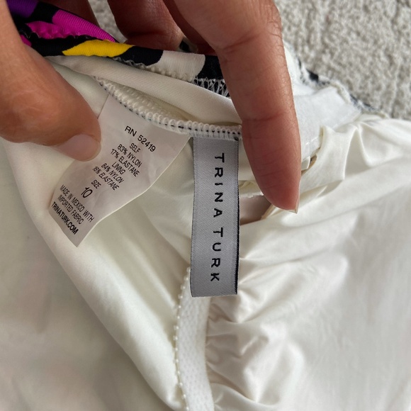 Revolve Trina Turk Aquarius Bandeau Swimsuit - Picture 5 of 7